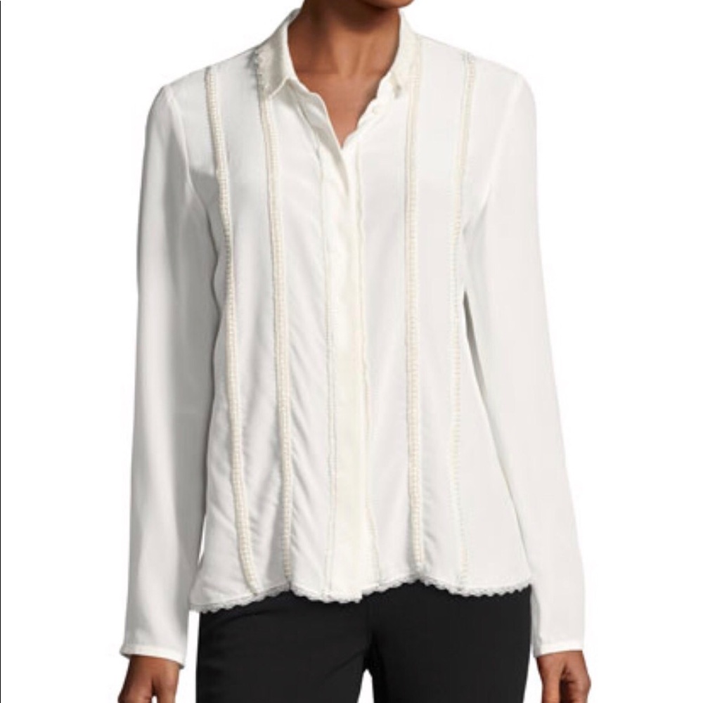 COPY - Elie Tahari silk blouse